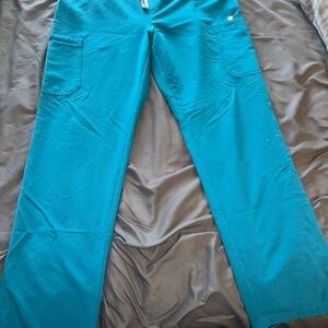 Figs Women's Pacific Blue Yola Skinny Scrub Pants